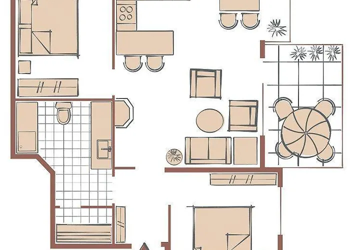 Apartamento Strandpark-grossenbrode-haus-meerblick-wohnung-7